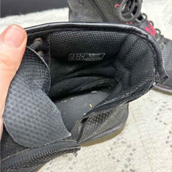 Dr. Martens Delaney Black Snakeskin Women’s 6 EU 37 Iridescent Mermaid Pink - Picture 6 of 8